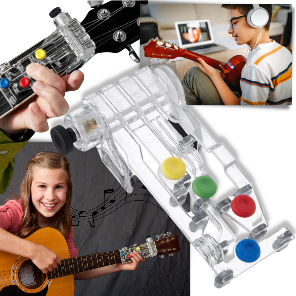 Outil d'apprentissage des accords de guitare - Ozerty