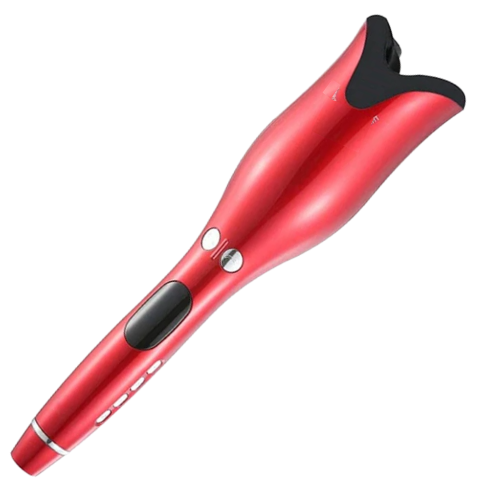 Fer à boucler automatique -Rouge/   - Ozerty