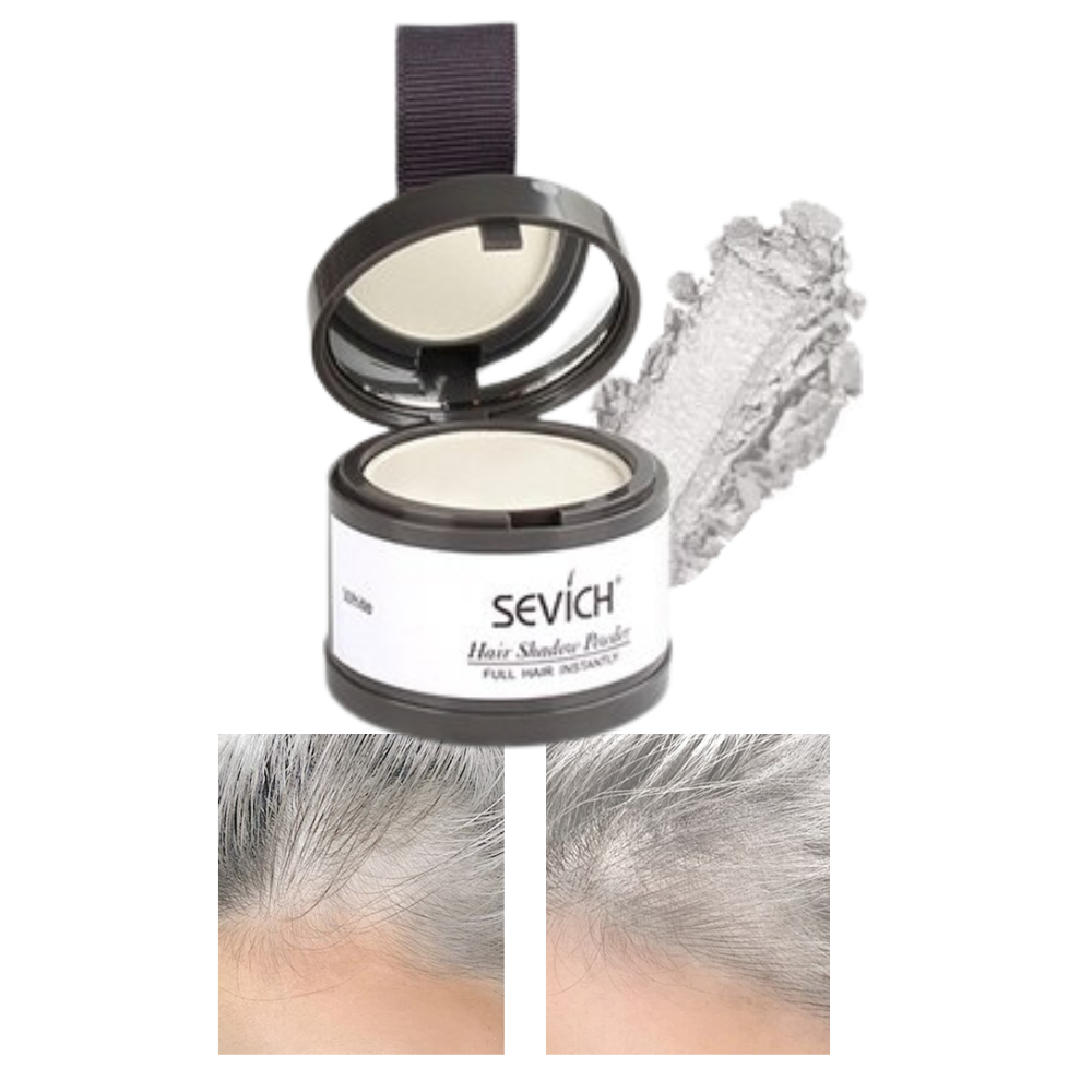 Poudre dissimulatrice de ligne de cheveux -Blanc/   - Ozerty