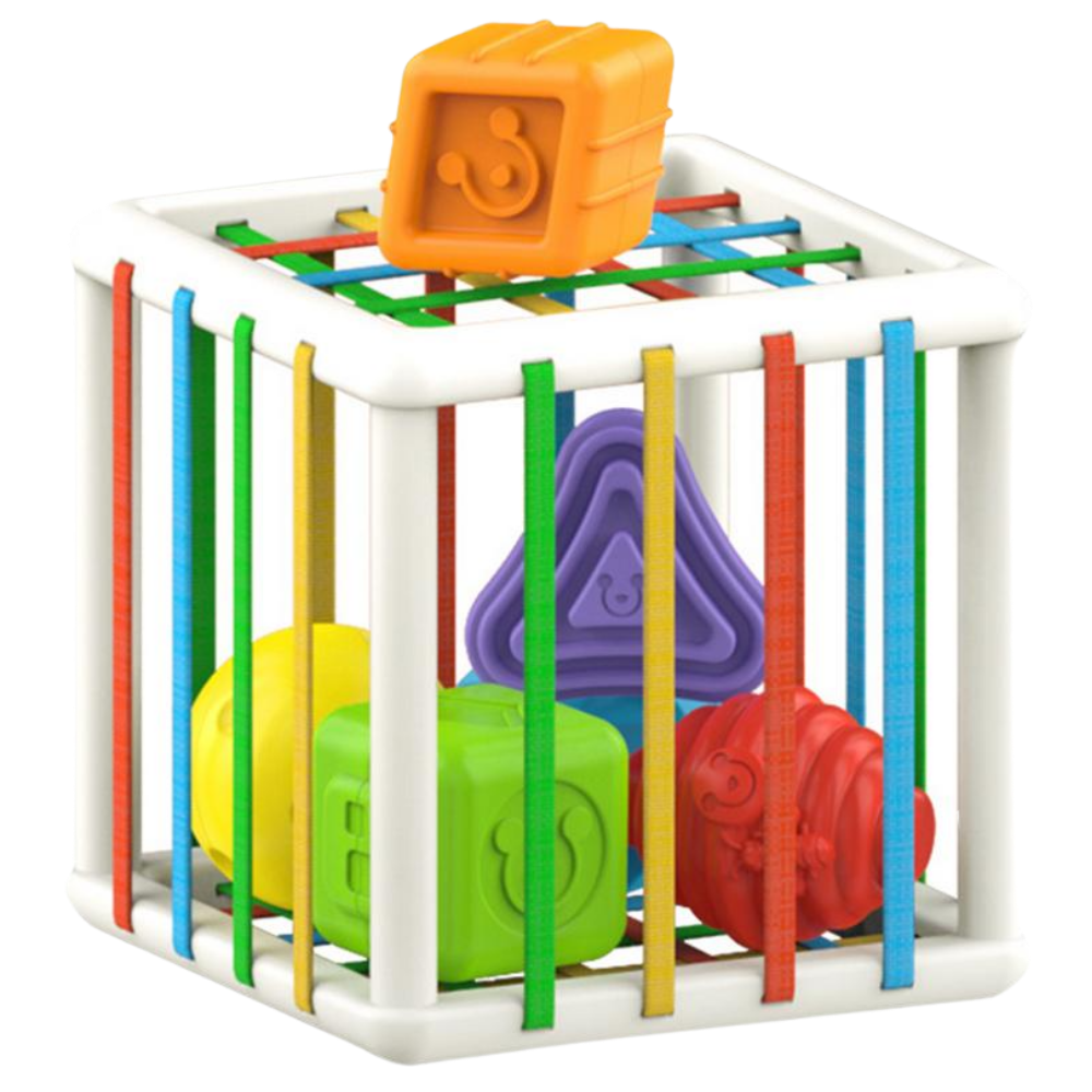 Blocs de formes colorés pour enfants -Carré/   - Ozerty