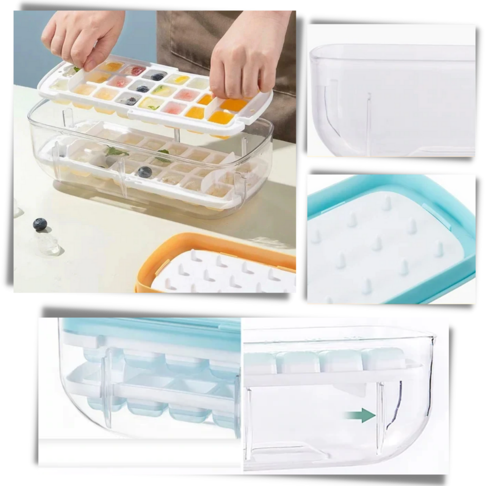 Bac à glaçons en silicone - Ozerty
