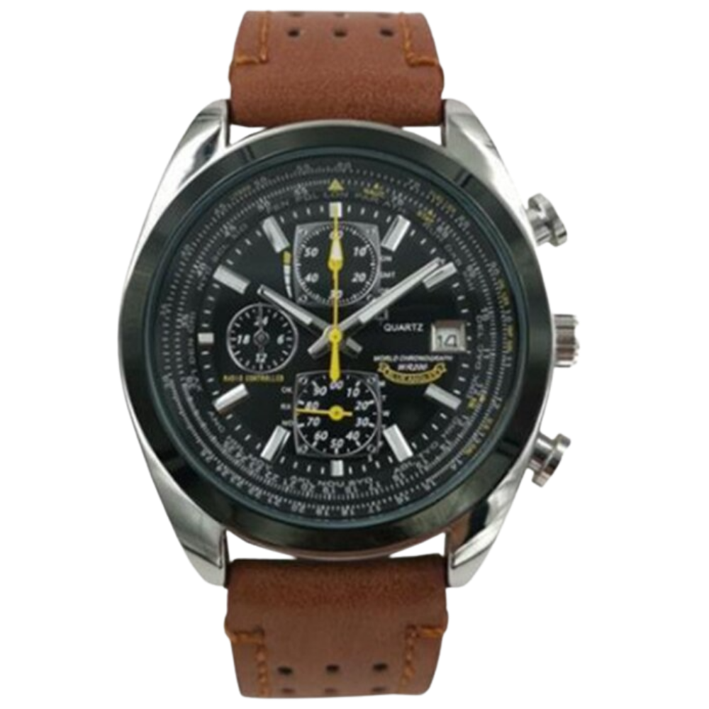 Montre à quartz de luxe étanche