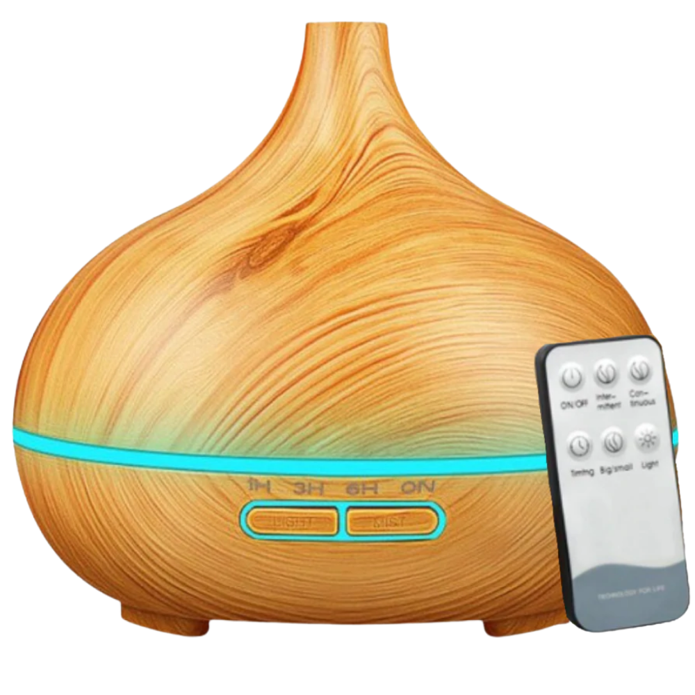 Diffuseur d'huiles essentielles et humidificateur -Café/   - Ozerty