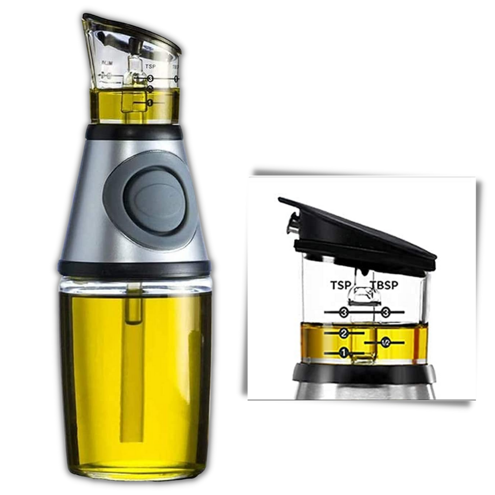 Bouteille distributrice d'huile de cuisine - Ozerty