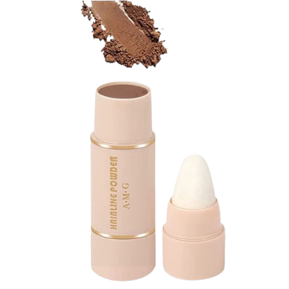 Kit de marqueurs et de pochoirs à sourcils -Brun naturel/   - Ozerty