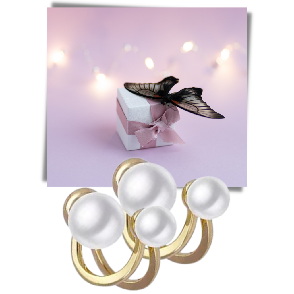 Pendants d'oreilles en perles vintage - Ozerty
