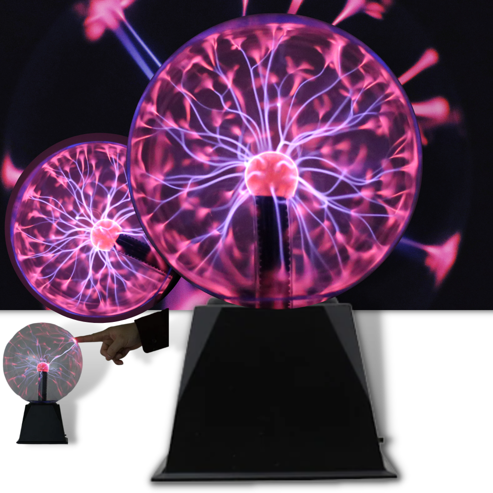 Lampe boule plasma magique - Ozerty