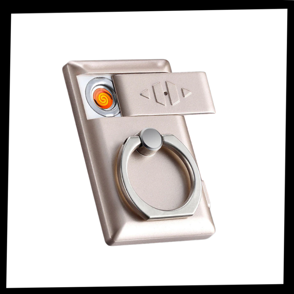 Bague de téléphone avec briquet - Ozerty