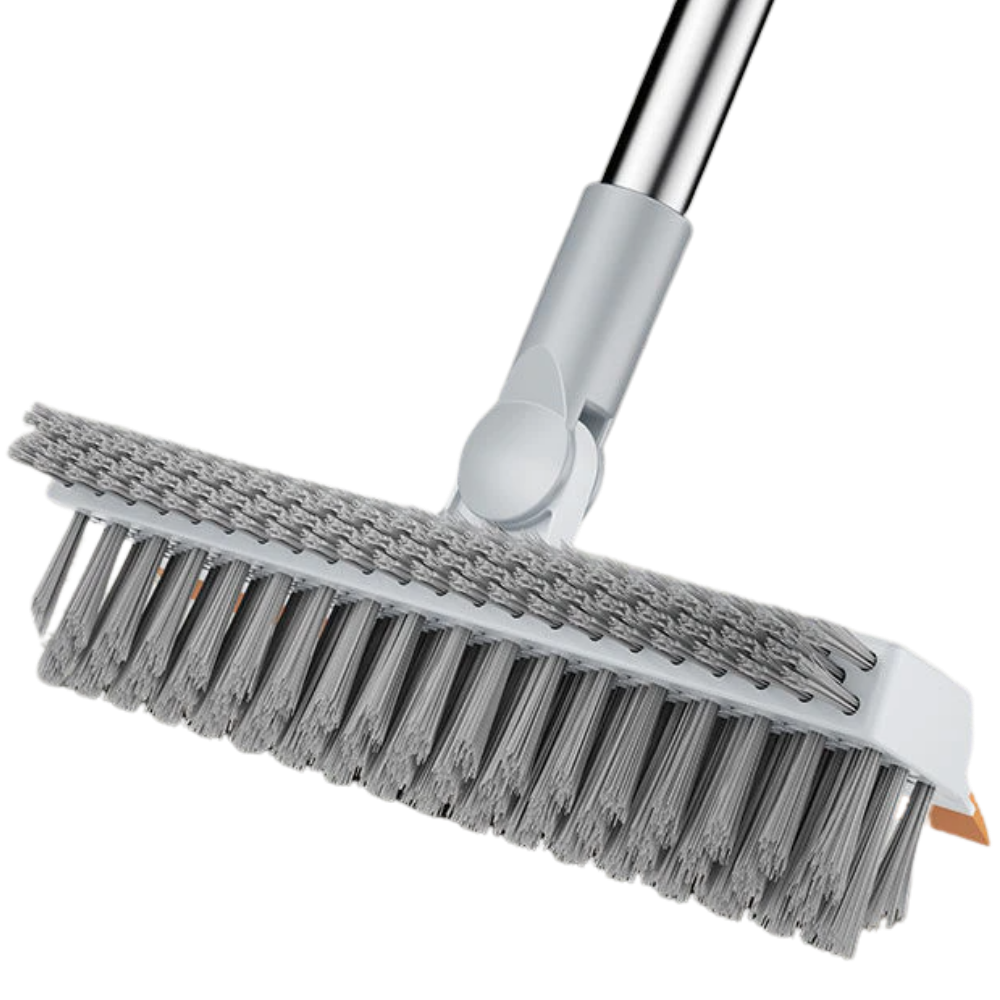 Brosse rotative pour le nettoyage des sols -Gris/   - Ozerty