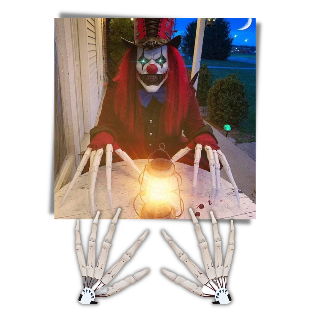 Gants mains de squelette - Ozerty