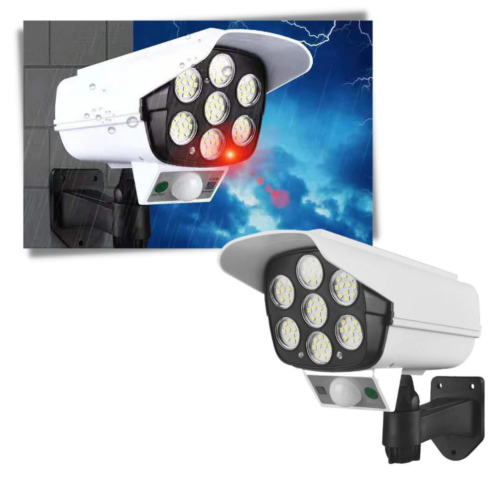 Lampe LED solaire à détecteur de mouvement - Ozerty