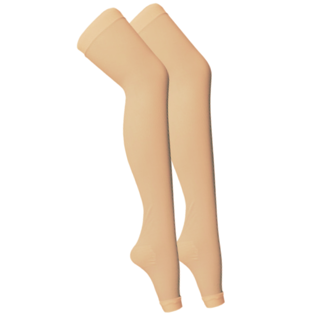 Pair of slimming compression tights 