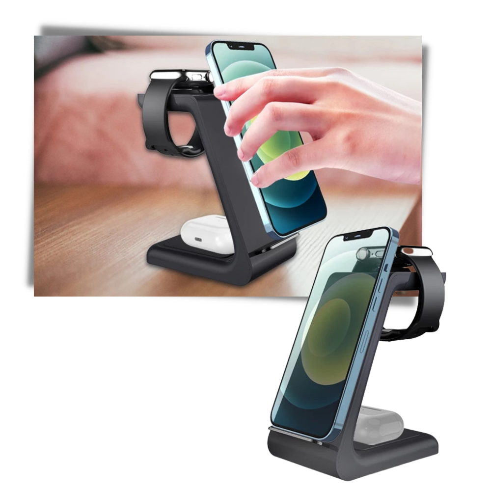 Station de charge sans fil pour téléphone - Ozerty
