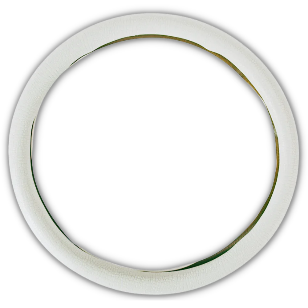 Couvre-volant en silicone -Blanc/   - Ozerty