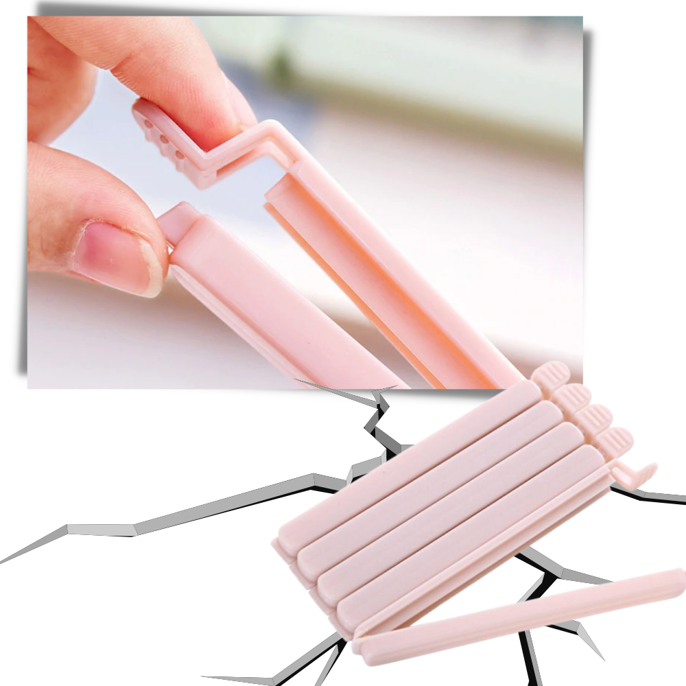Lot de 15 clips de scellage pour sachets alimentaires - Ozerty