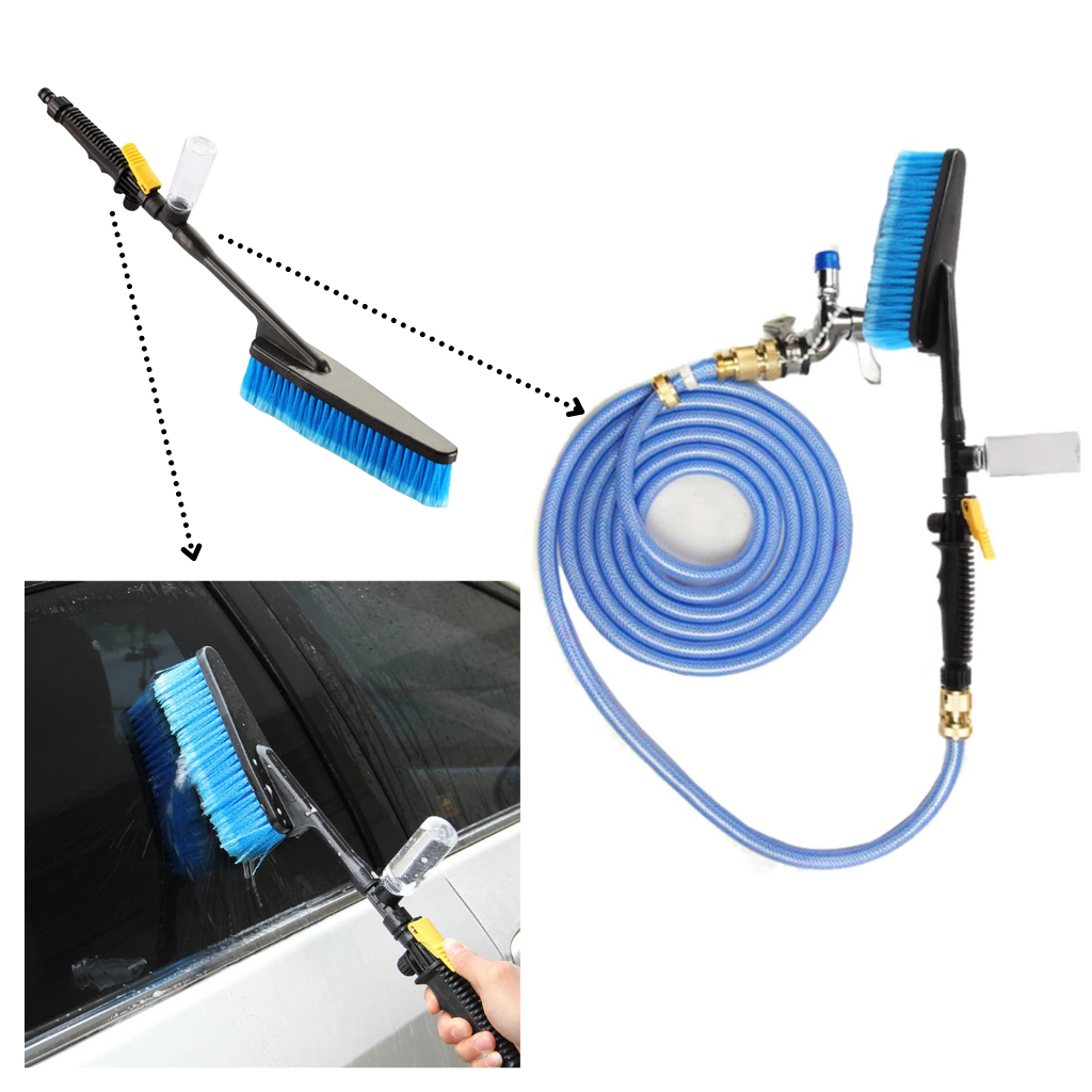 Foldable Car Cleaning Brush Kit 