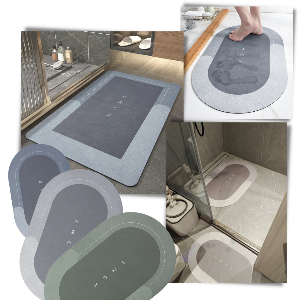 Tapis de sol antidérapant extra absorbant - Ozerty