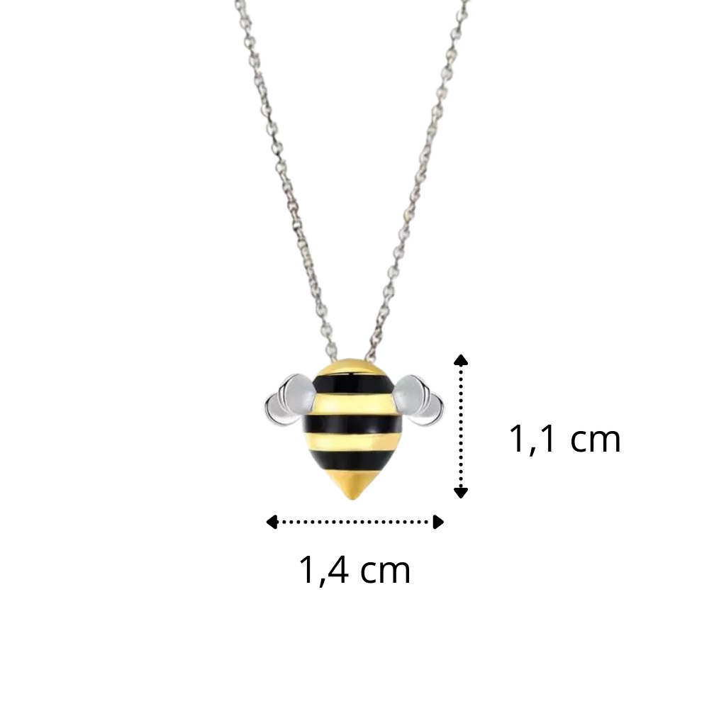 Collier en forme d’abeille  - Ozerty
