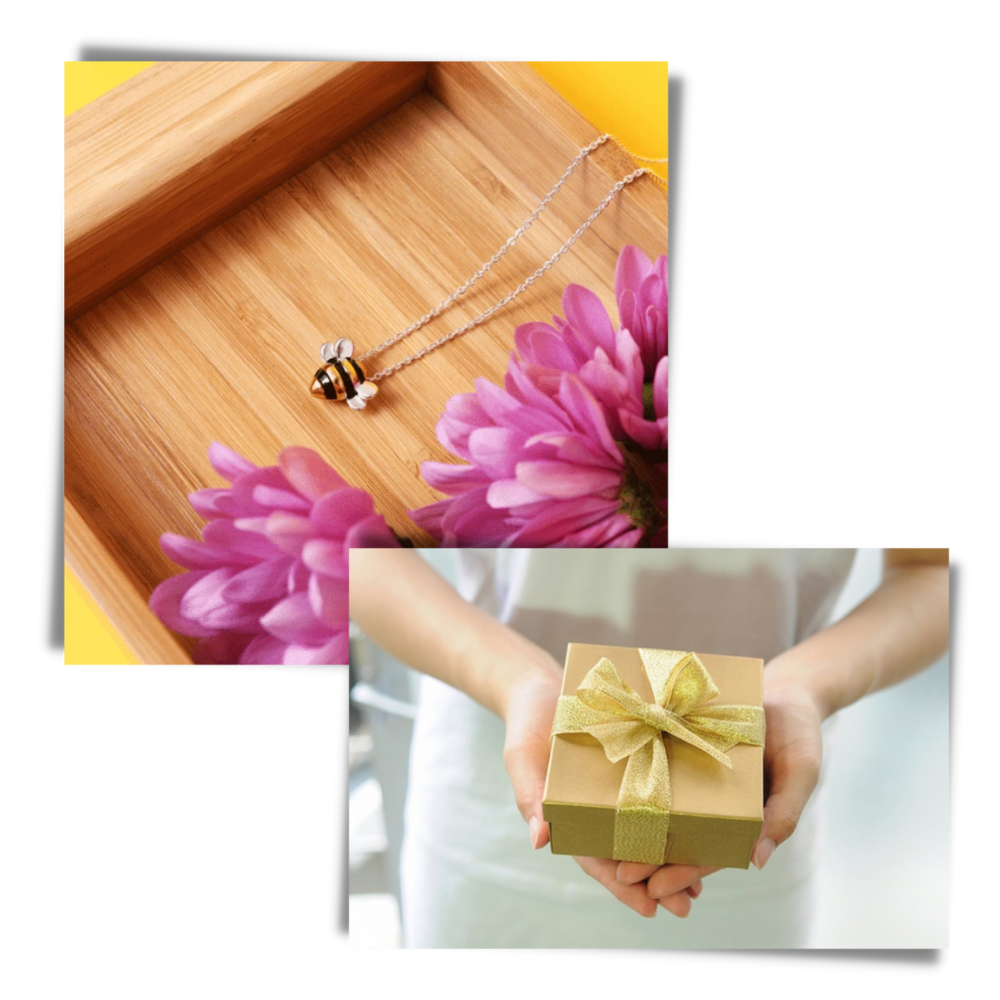 Collier en forme d’abeille  - Ozerty