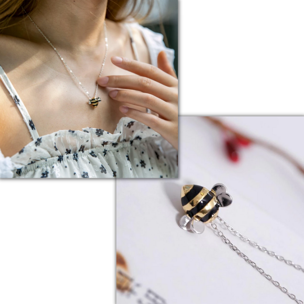 Collier en forme d’abeille  - Ozerty