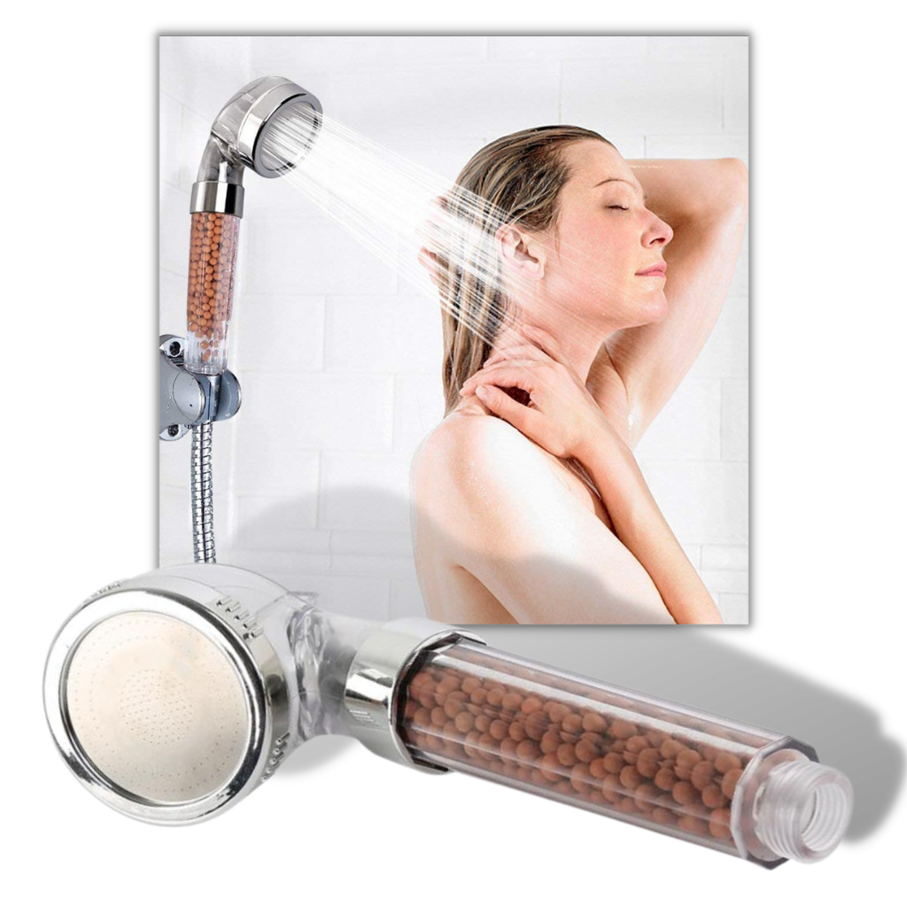 Pommeau de douche ionique à haute pression  - Ozerty