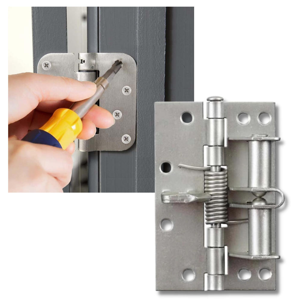 Charnière de porte polyvalente à fermeture douce - Ozerty