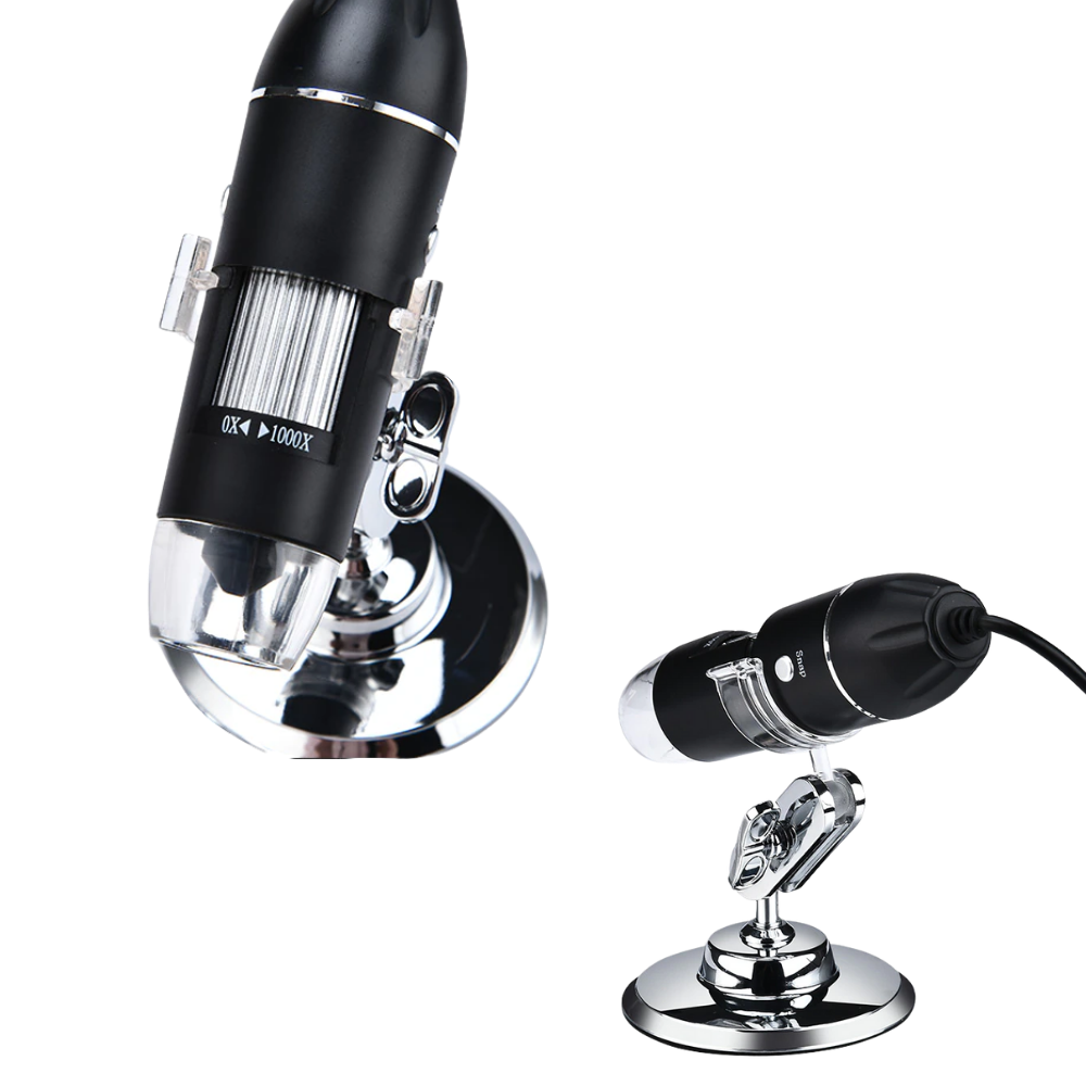 Microscope numérique à USB avec LED - Ozerty