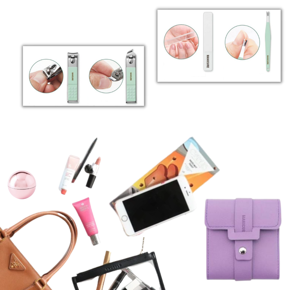 Ensemble de manucure portable - Ozerty