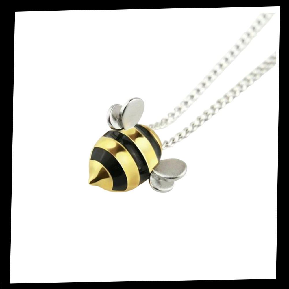Collier en forme d’abeille  - Ozerty