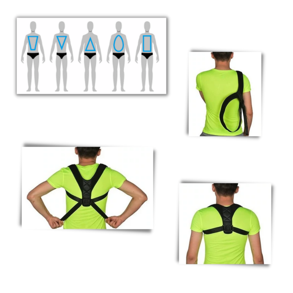Correcteur de posture du corps - Ozerty
