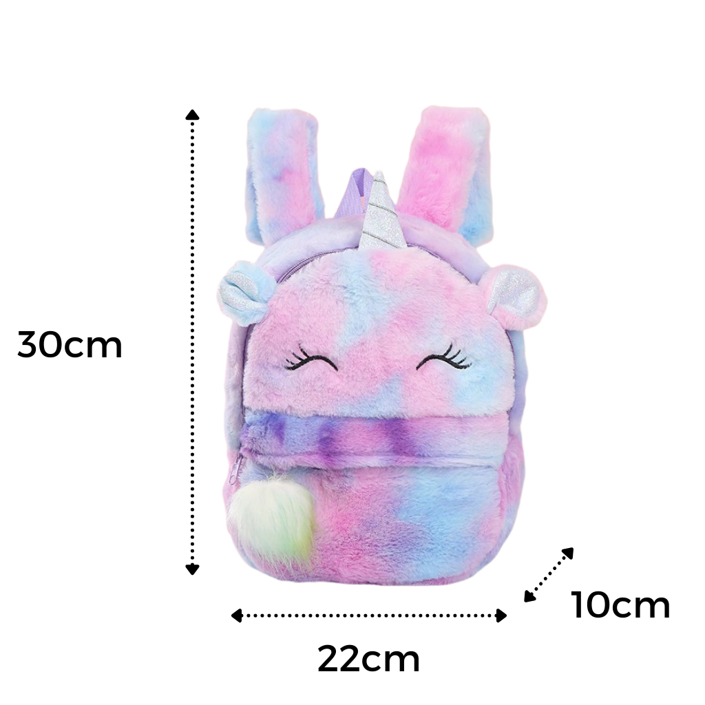Sac à dos de Licorne en peluche pour filles - Ozerty