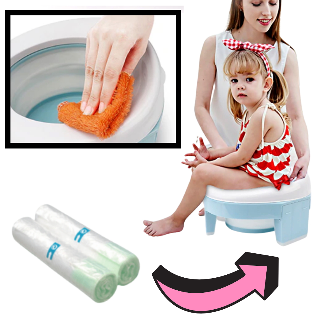 3 in 1 Foldable Potty for Toddlers 