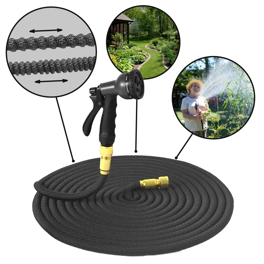 Premium Expandable Garden Hose 