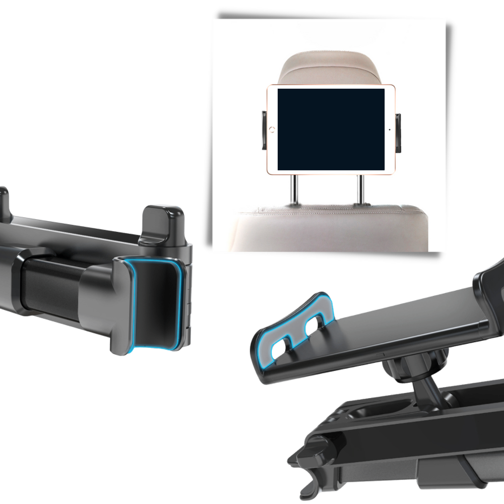 Support de tablette et de téléphone pour siège arrière de voiture - Ozerty