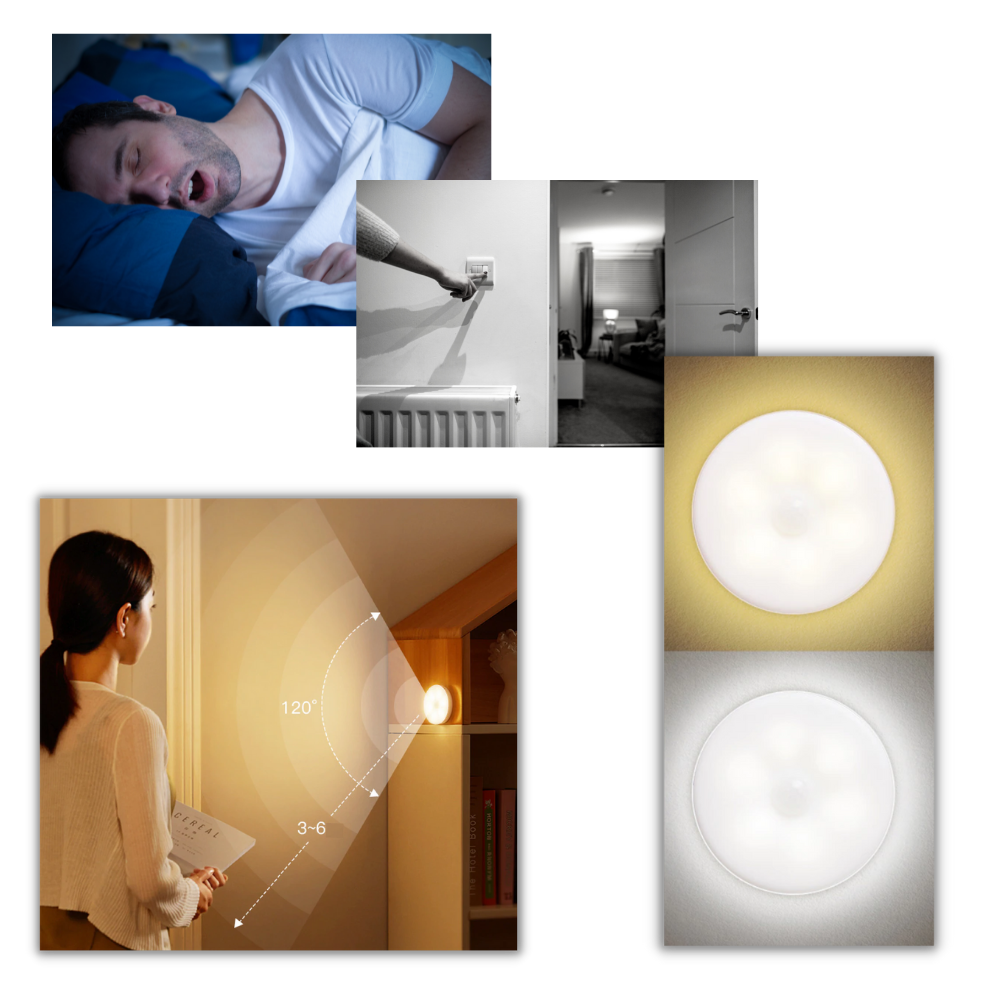 Lumière LED avec détecteur de mouvement - Ozerty