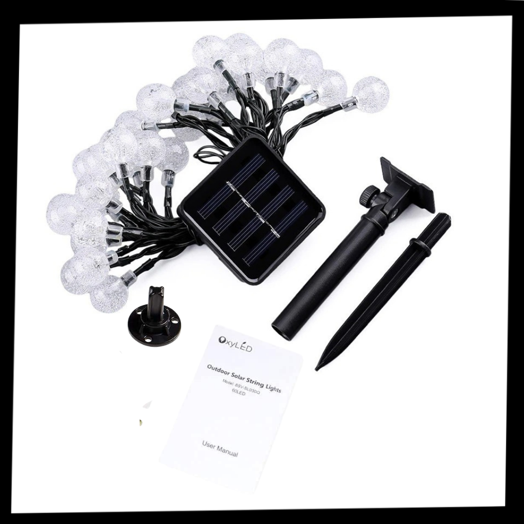Guirlande lumineuse solaire - Ozerty