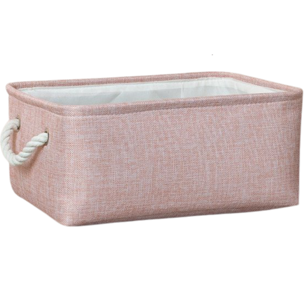 Panier à linge élégant avec poignées en corde - Ozerty