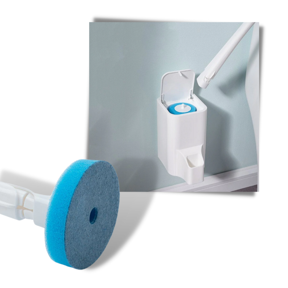 Ensemble de brosses de toilettes jetables - Ozerty