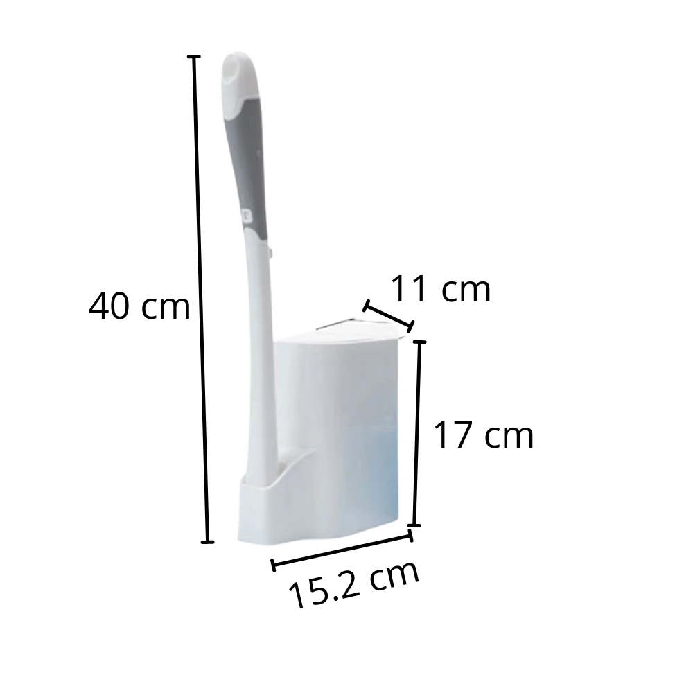 Ensemble de brosses de toilettes jetables - Ozerty