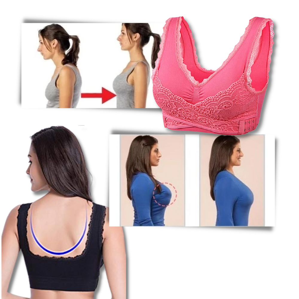 Soutien-gorge push-up sans coutures et sans fil  - Ozerty