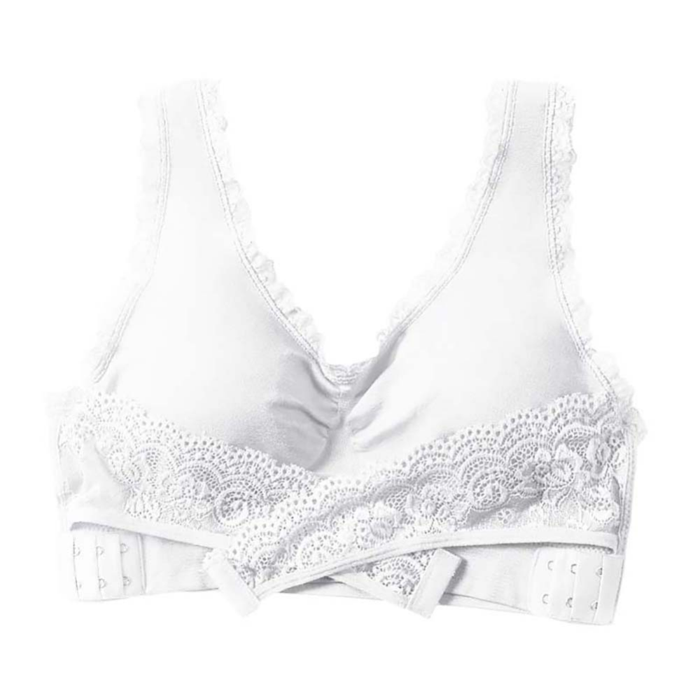Seamless and wireless push-up bra