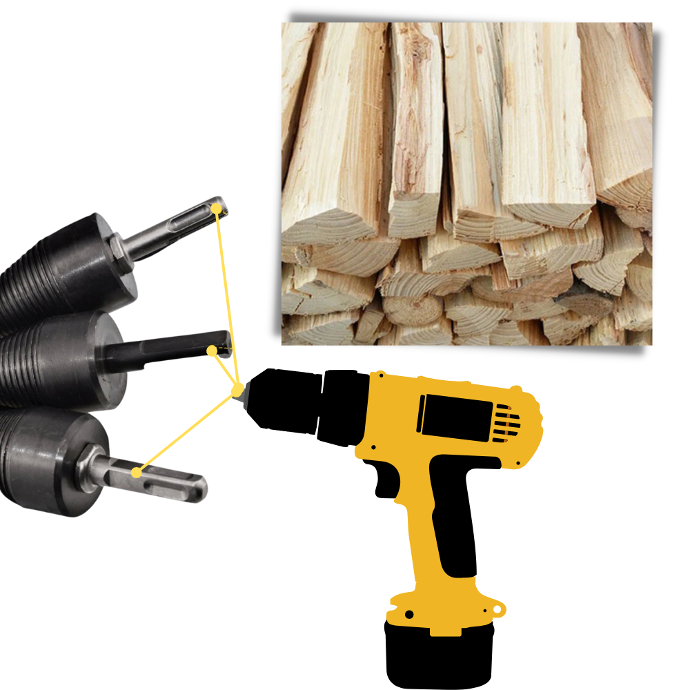 Mèche pour fendeuse à bois  - Ozerty