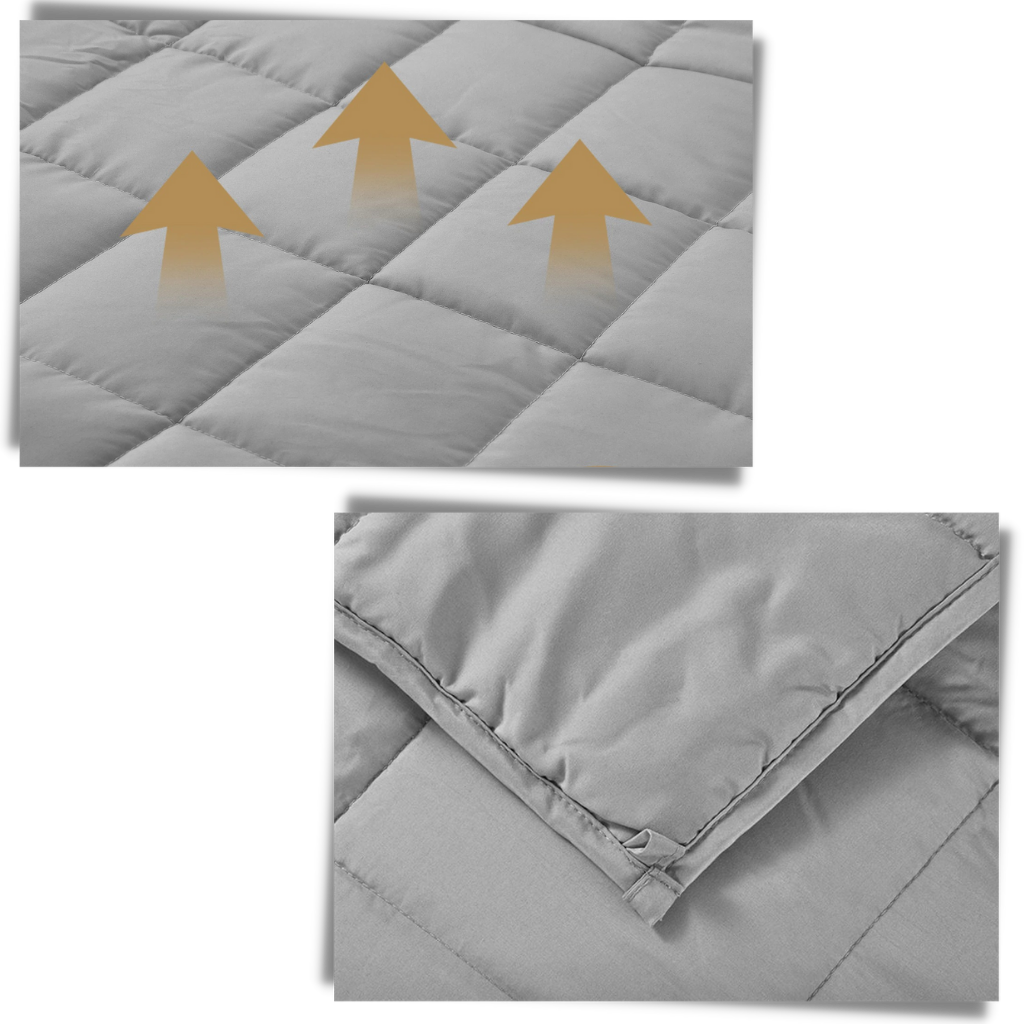 Couverture lestée pour thérapie par pression profonde  - Ozerty