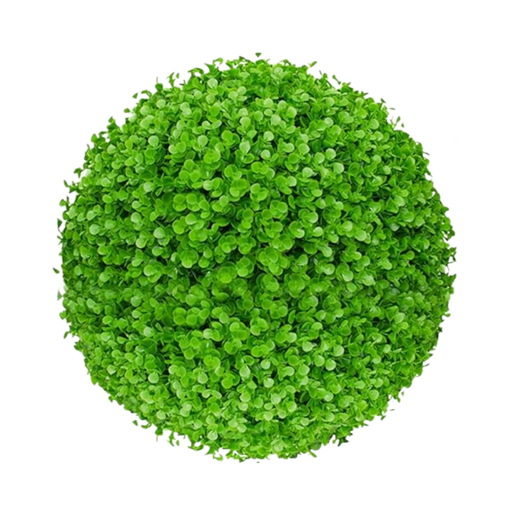 Boules de gazon topiaire artificiel -Eucalyptus vert/25 cmEucalyptus vert/30 cmEucalyptus vert/40cm - Ozerty