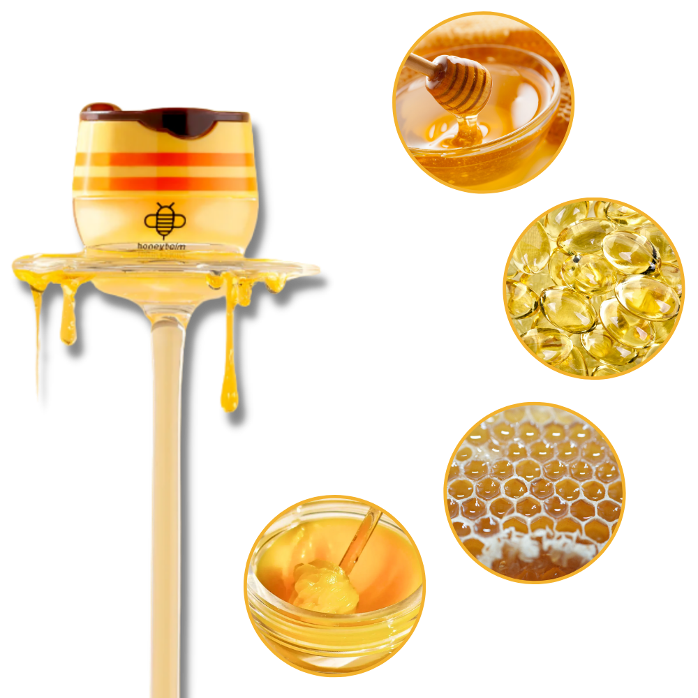 Baume hydratant au miel d'abeille - Ozerty