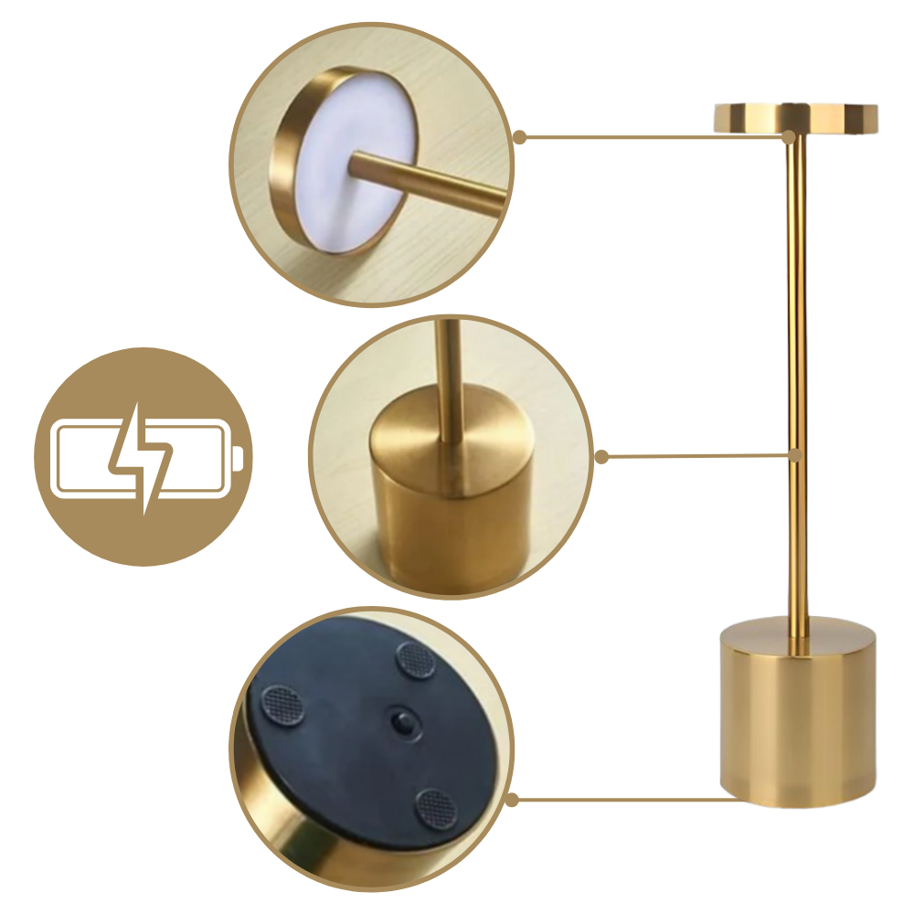 Lampe de table rechargeable sans fil

 - Ozerty