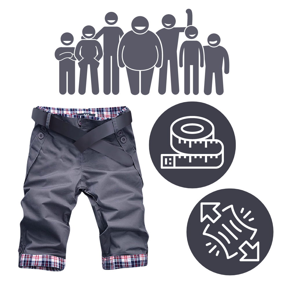 Short Cargo élégant pour hommes - Ozerty