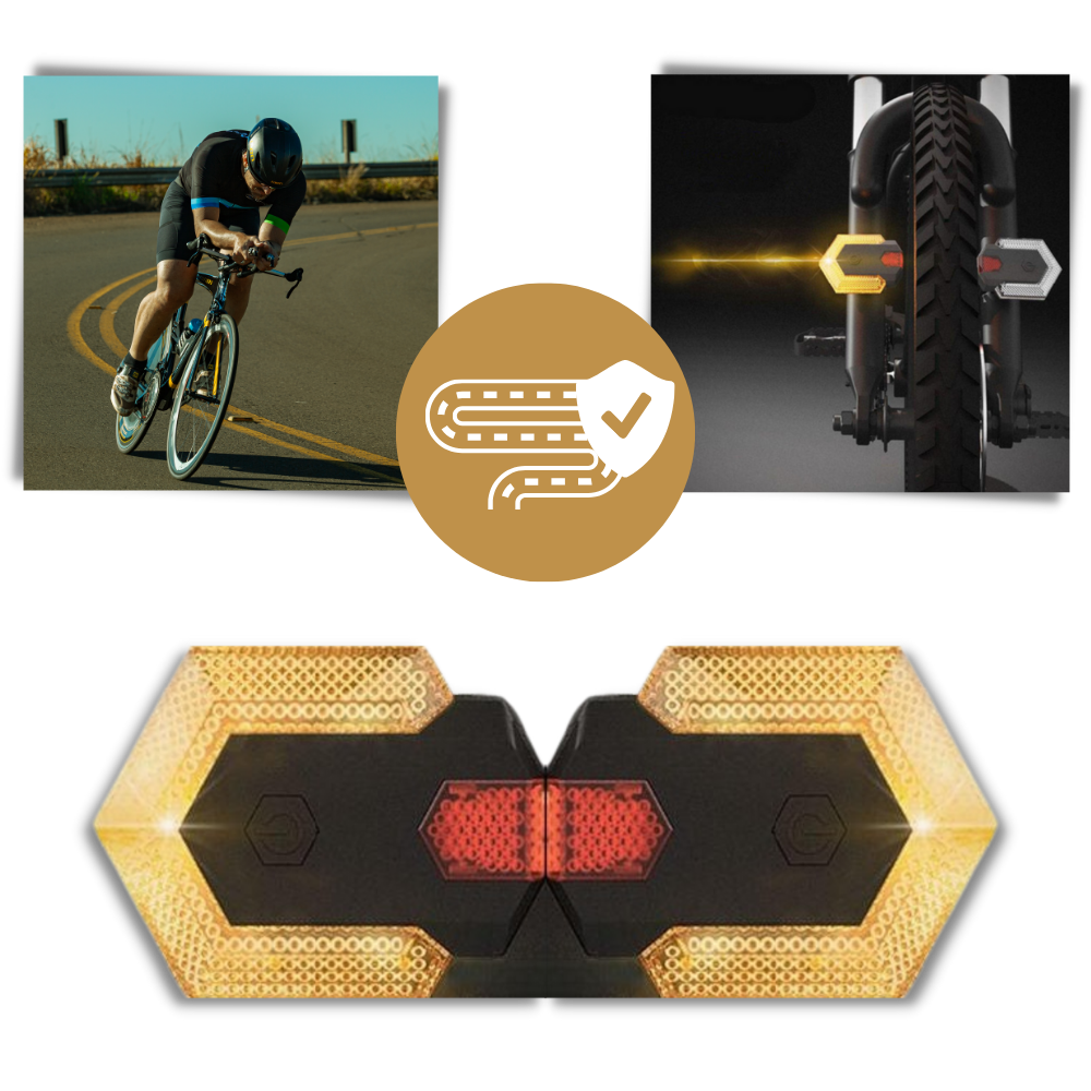 Voyants lumineux sans fil pour vélos - Ozerty