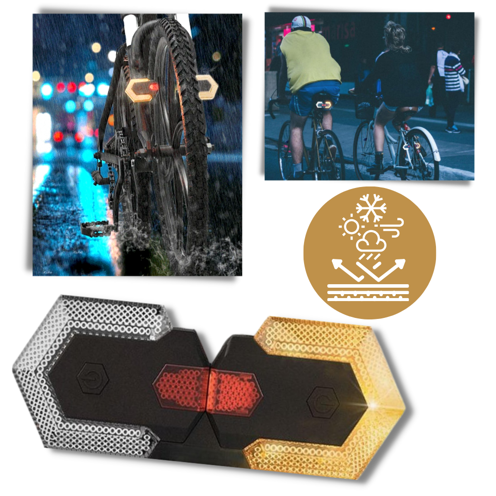 Voyants lumineux sans fil pour vélos - Ozerty